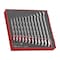 Teng Tools TED6512R - 12 Piece Ratchet Wrench Set in EVA Tray TED6512R - alternate 1